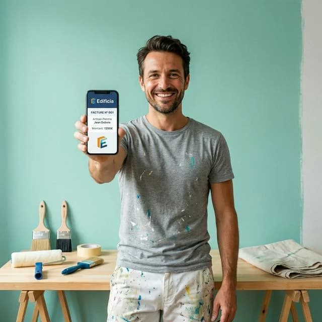 Modèle facture auto-entrepreneur bâtiment [2026]